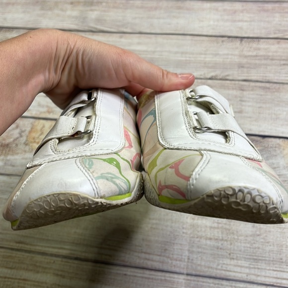 Coach Kyrie Signature Elastic Strap Slip On Sneakers - Picture 6 of 9